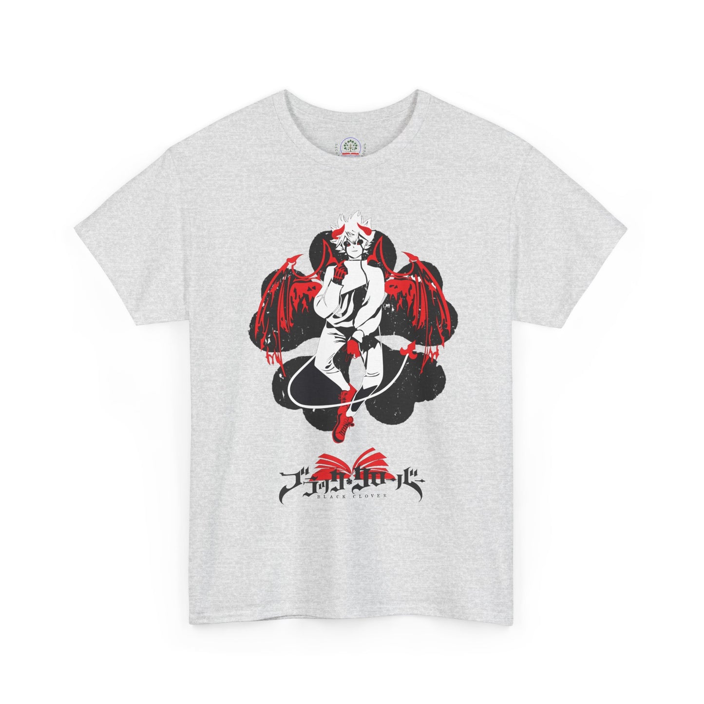 Black Clover Asta Demon Tee, Anime Inspired Graphic Casual T-Shirt Unisex