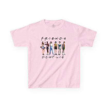 Friends Don't Lie Kids Tee, 80's Vibe, TV-Inspired, Stranger Valentine Gift Children's size - Secondhand Readers