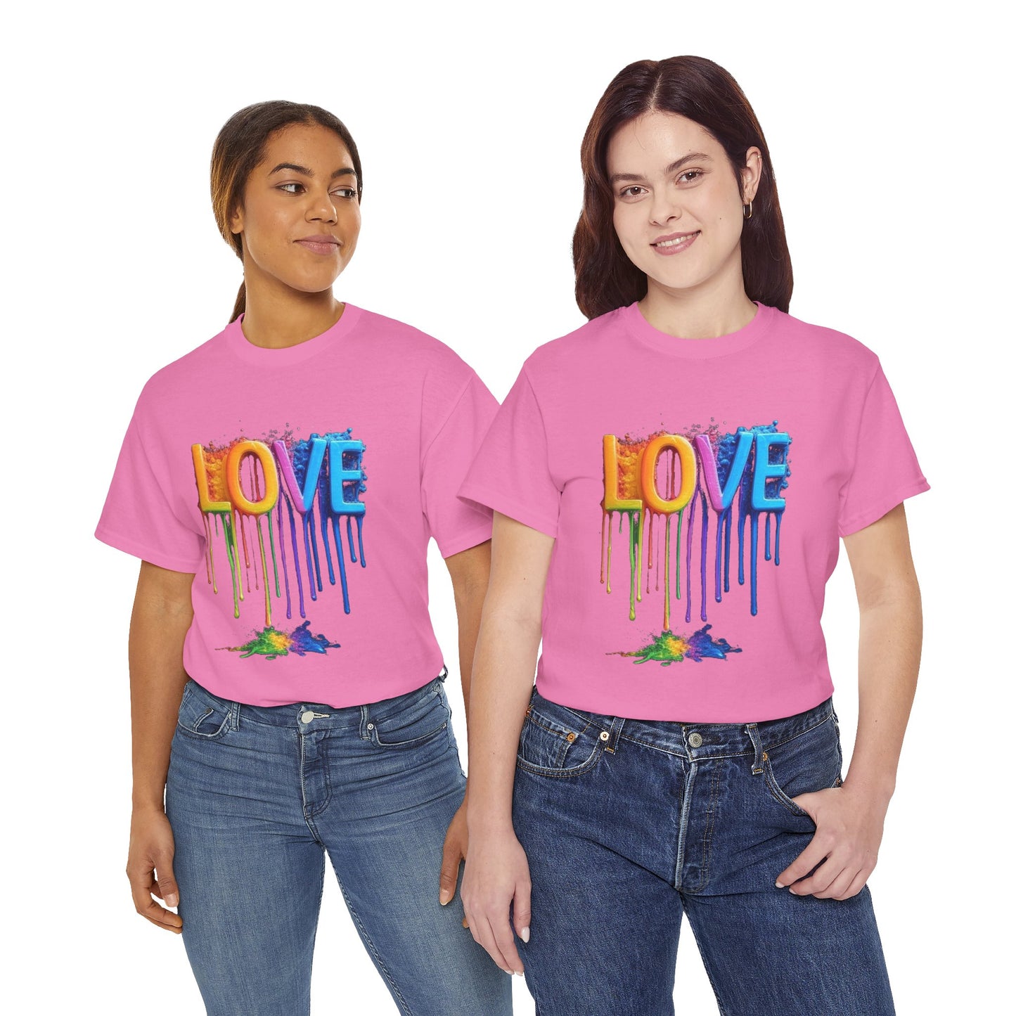 Rainbow Love Pride Unisex Tee - LGBTQ T-Shirt, Pride Apparel, LGBTQ Clothing