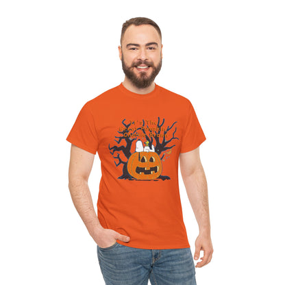 Pumpkin Tee, Spooky Fall T-Shirt, Halloween Charlie Brown Shirt, Snoopy - Secondhand Readers