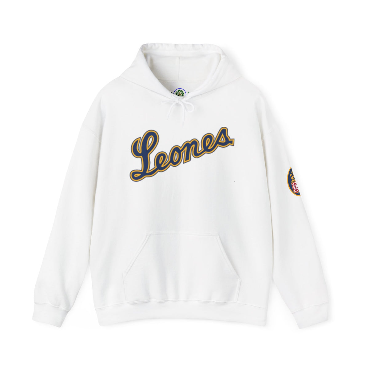 Venezuelan Baseball Fan, Leones del Caracas Unisex Heavy Blend™ Hooded Sweatshirt