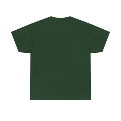 Plant lover's tarot card themed T-shirt featuring green plant illustrations and playful plant enthusiast design.
