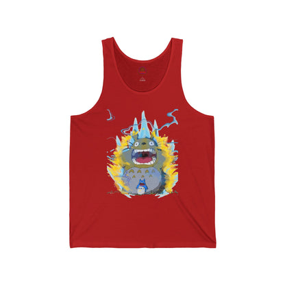 Anime Tank Top, Studio Ghibli Shirt, Totoro Super Saiyan Dragon Ball Unisex