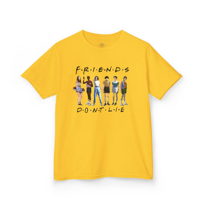 Friends Don't Lie Kids Tee, 80's Vibe, TV-Inspired, Stranger Valentine Gift Children's size - Secondhand Readers
