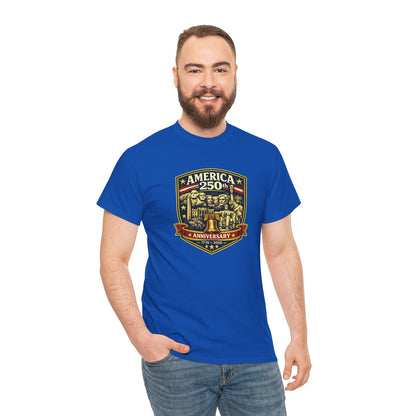 America 250 Anniversary Crest Tee | 4th of July USA