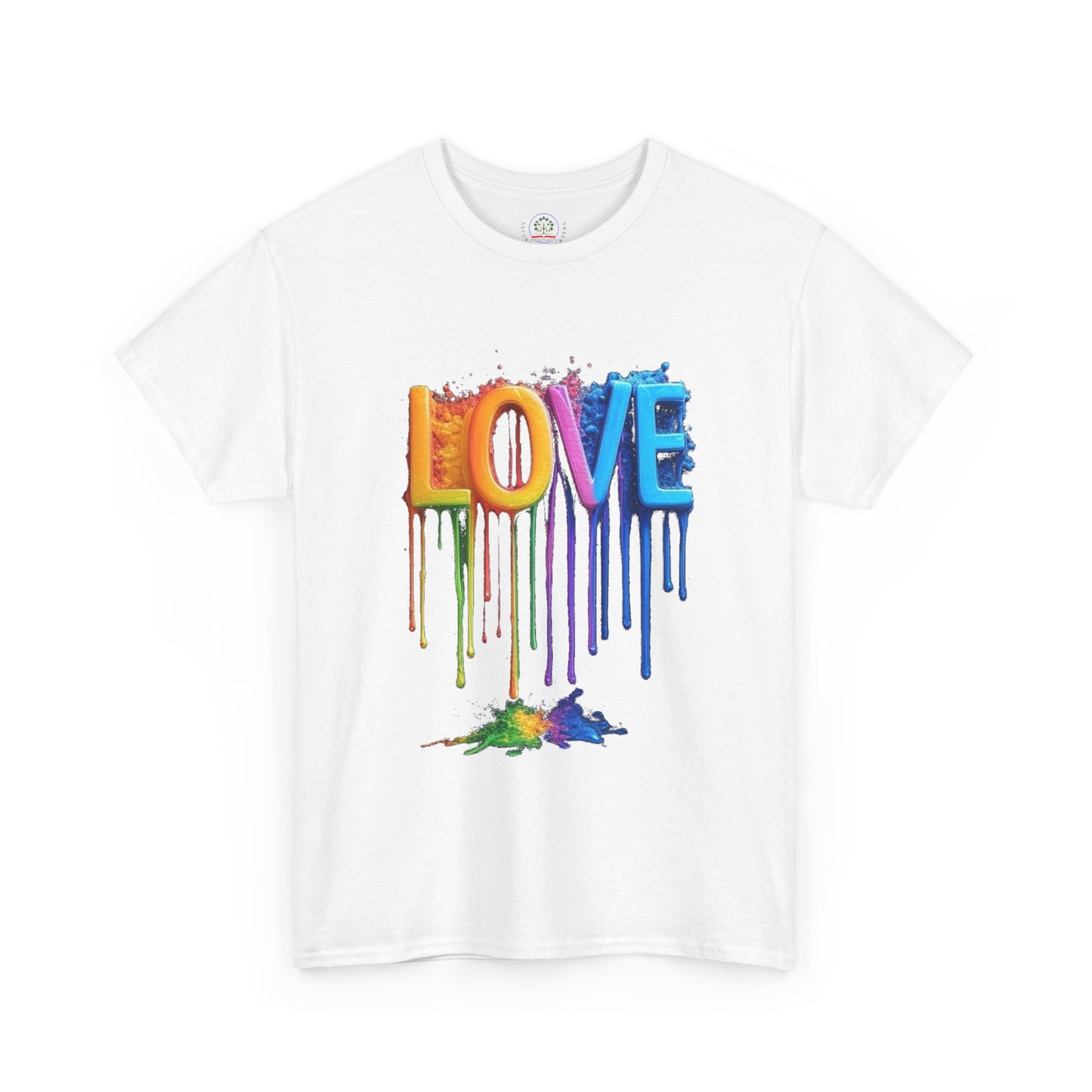 Rainbow Love Pride Unisex Tee - LGBTQ T-Shirt, Pride Apparel, LGBTQ Clothing