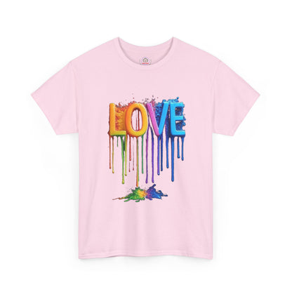 Rainbow Love Pride Unisex Tee - LGBTQ T-Shirt, Pride Apparel, LGBTQ Clothing