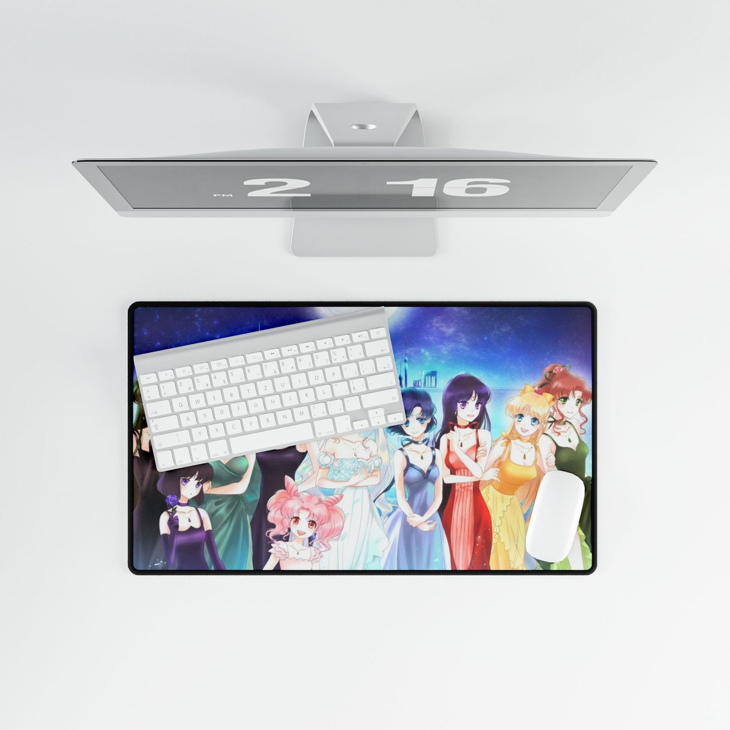 Sailor Princesses Anime Desk Mat | Sailor Moon Playmat, MTG TCG, Manga Gamer - Secondhand Readers
