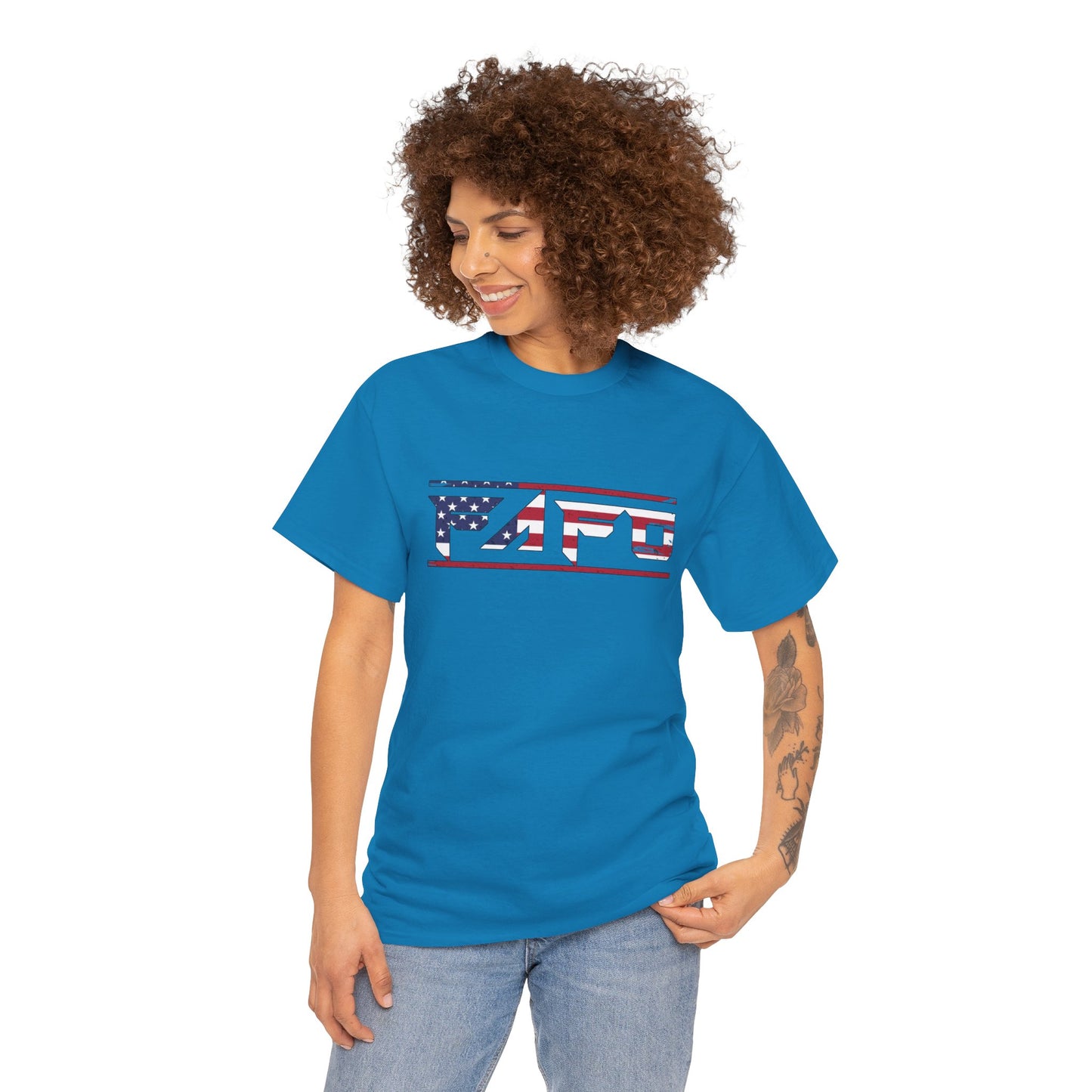 America First FAFO Shirt | Support ICE, Political Statement Tee