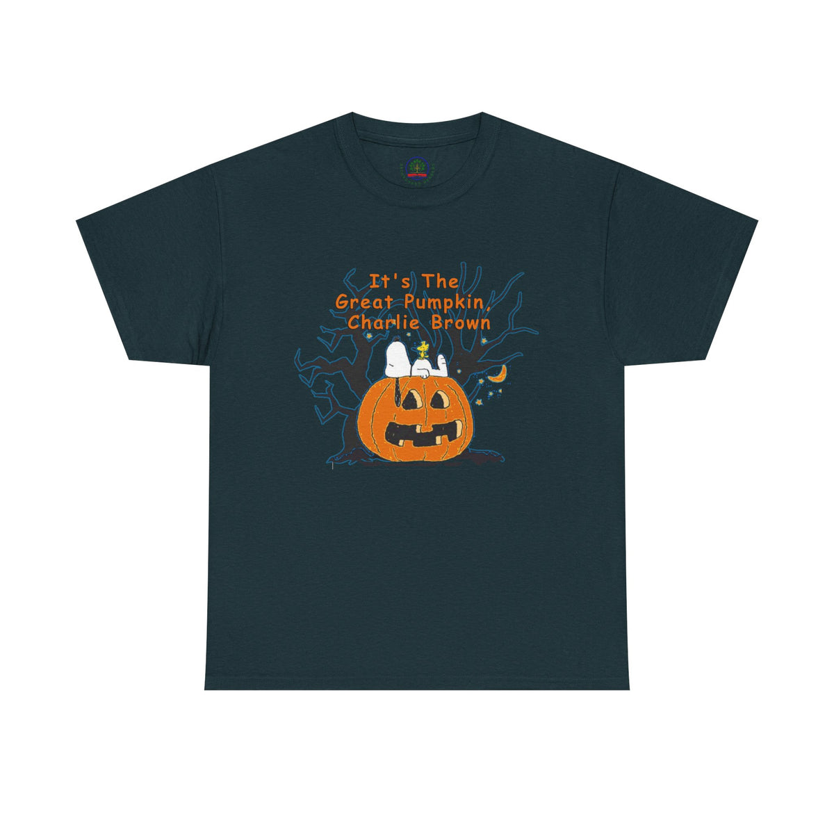 Pumpkin Tee, Spooky Fall T-Shirt, Halloween Charlie Brown Shirt, Snoopy - Secondhand Readers