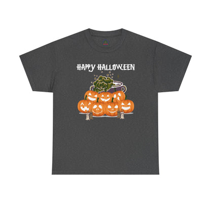Happy Halloween Unisex Tee, Funny Pumpkin Shirt, Fall Apparel, Spooky Season - Secondhand Readers