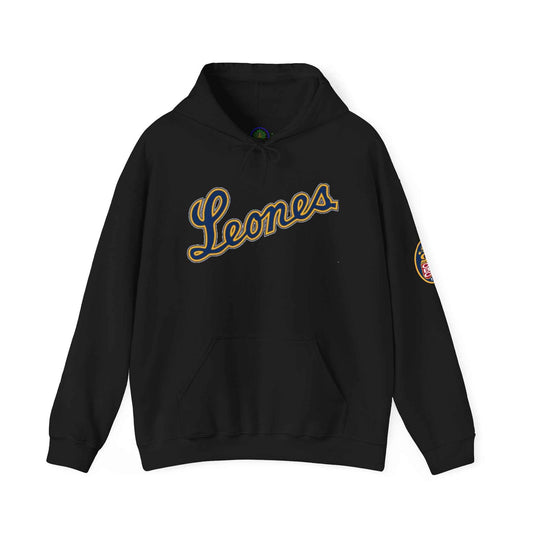 Venezuelan Baseball Fan, Leones del Caracas Unisex Heavy Blend™ Hooded Sweatshirt