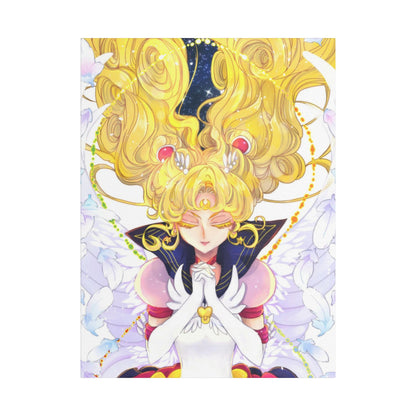 Anime Canvas, Eternal Sailor Moon Wall Art, Satin Print, Stretched Painting