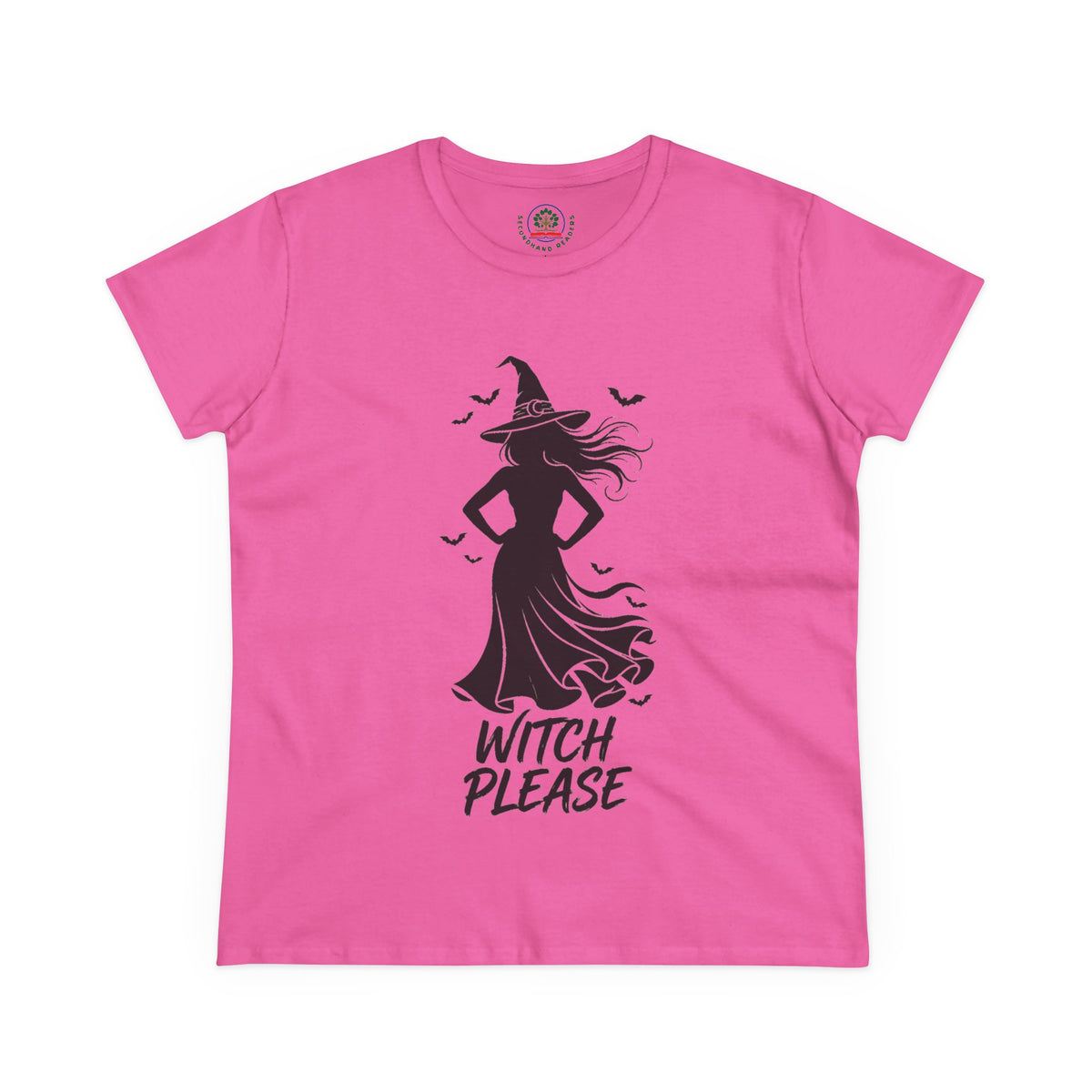 Witch Please Tee - Sassy Women's Halloween Witch Graphic T-Shirt
