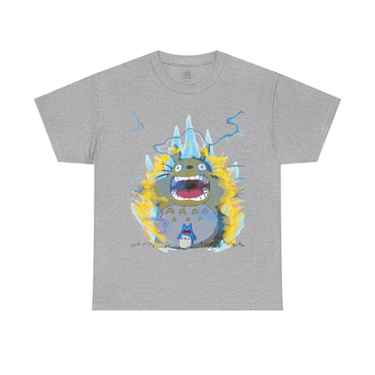 Anime Totoro Super Saiyan Unisex T-Shirt, Studio Ghibli Fun Dragon Ball
