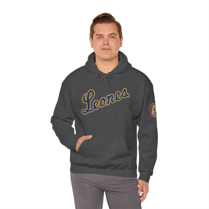 Venezuelan Baseball Fan, Leones del Caracas Unisex Heavy Blend™ Hooded Sweatshirt