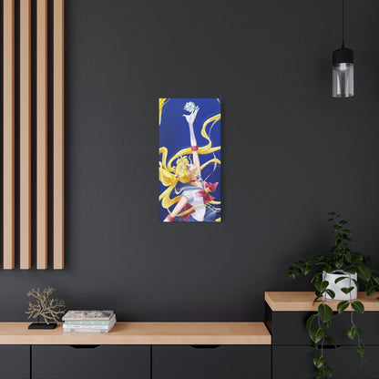 Canvas Print, Sailor Moon Silver Crystal, Matte Wall Art, Home Decor, Anime
