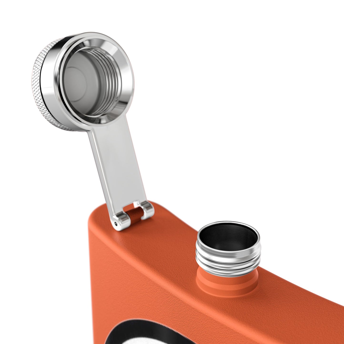 Anime-Inspired, Master Roshi Symbol Dragon Ball Manga, Stainless Steel Flask 6oz