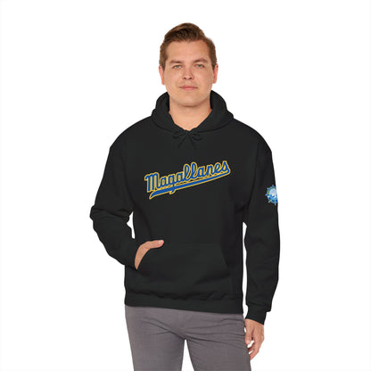 Venezuelan Baseball Fan, Navegantes del Magallanes Unisex Heavy Blend™ Hooded Sweatshirt