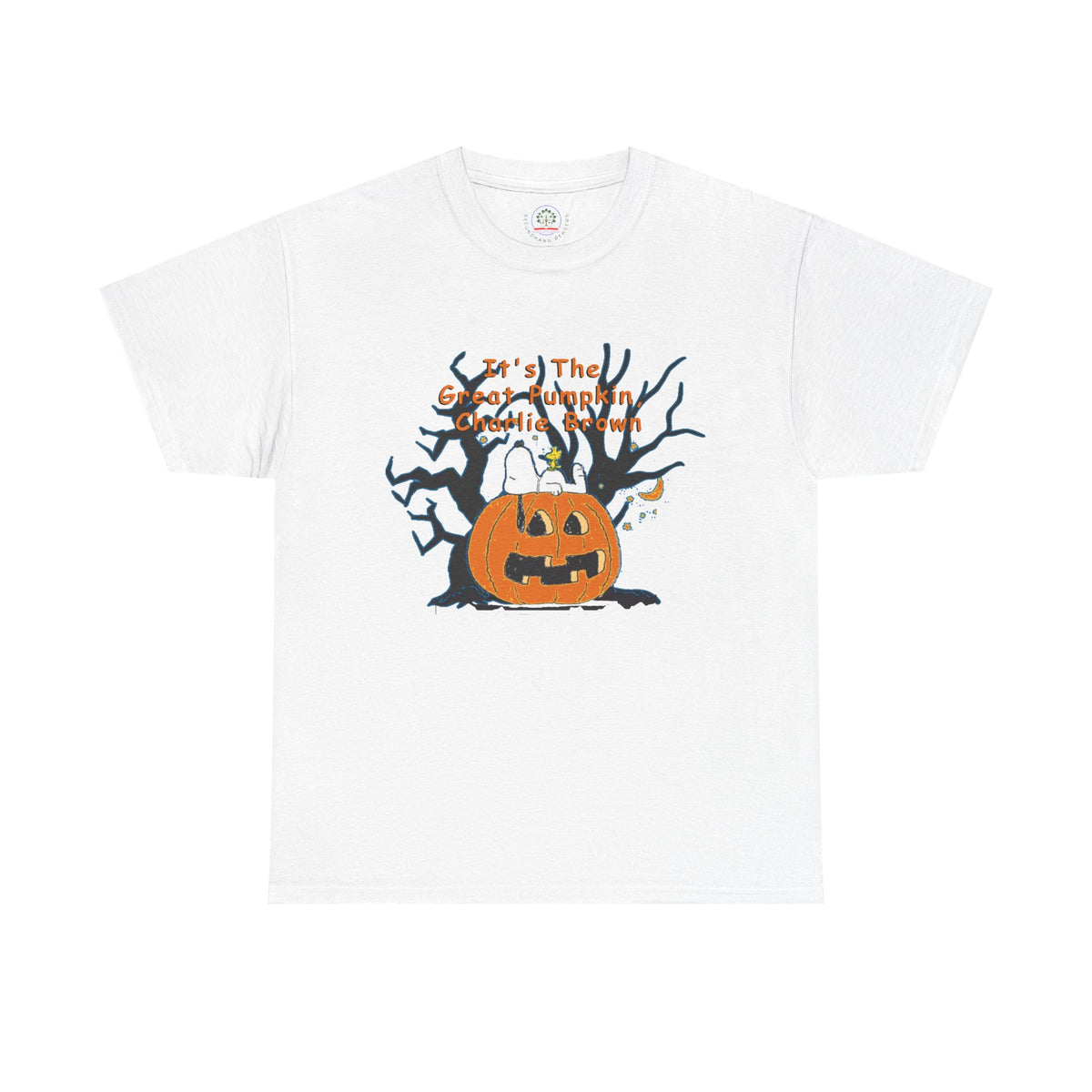 Pumpkin Tee, Spooky Fall T-Shirt, Halloween Charlie Brown Shirt, Snoopy - Secondhand Readers