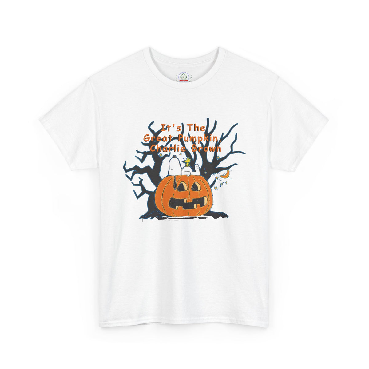 Pumpkin Tee, Spooky Fall T-Shirt, Halloween Charlie Brown Shirt, Snoopy - Secondhand Readers