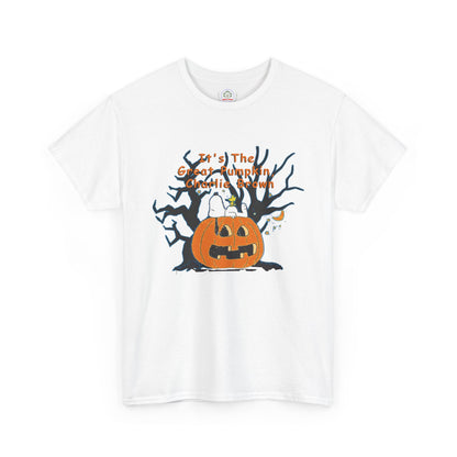Pumpkin Tee, Spooky Fall T-Shirt, Halloween Charlie Brown Shirt, Snoopy - Secondhand Readers
