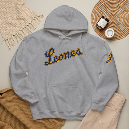Venezuelan Baseball Fan, Leones del Caracas Unisex Heavy Blend™ Hooded Sweatshirt