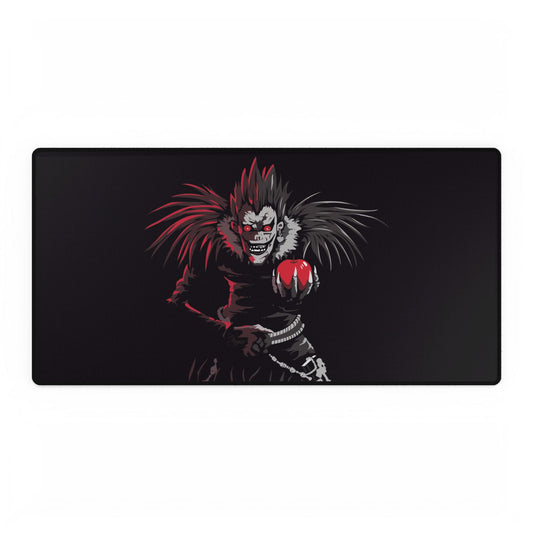 Ryuk Shinigami desk mat featuring anime-inspired design, perfect for gaming, home decor, and TCG enthusiasts.