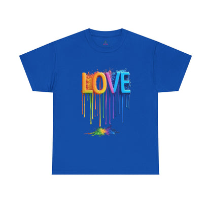 Rainbow Love Pride Unisex Tee - LGBTQ T-Shirt, Pride Apparel, LGBTQ Clothing