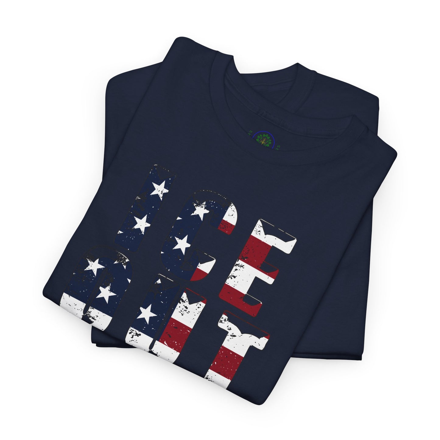 ICE OUT NOW Protest Tee, Immigration Rights Political Statement