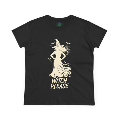 Witch Please Tee - Sassy Women's Halloween Witch Graphic T-Shirt