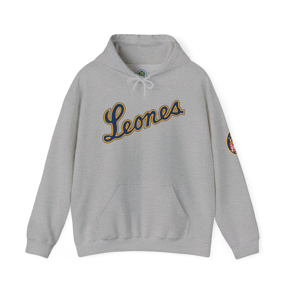 Venezuelan Baseball Fan, Leones del Caracas Unisex Heavy Blend™ Hooded Sweatshirt