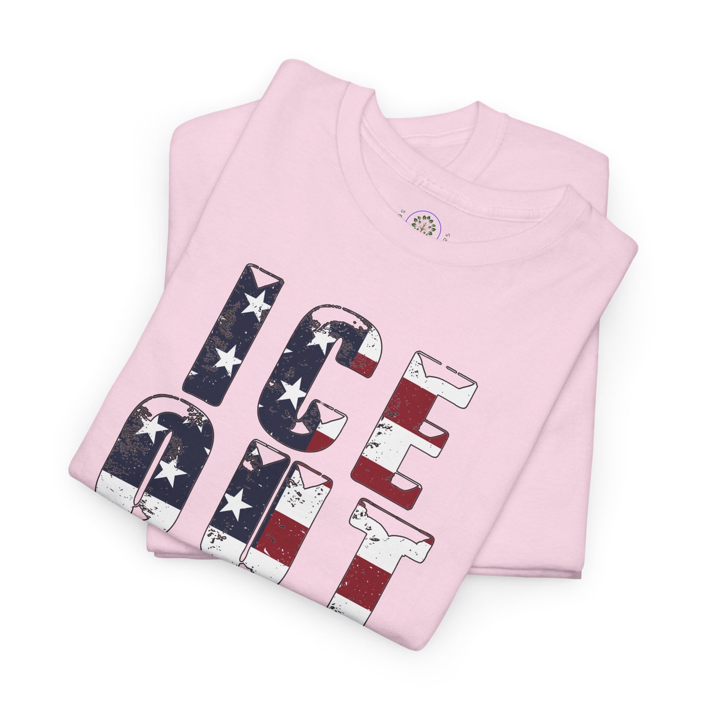 ICE OUT NOW Protest Tee, Immigration Rights Political Statement