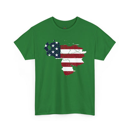 Venezuelan American Pride T-Shirt | Venezuelans in USA Tee