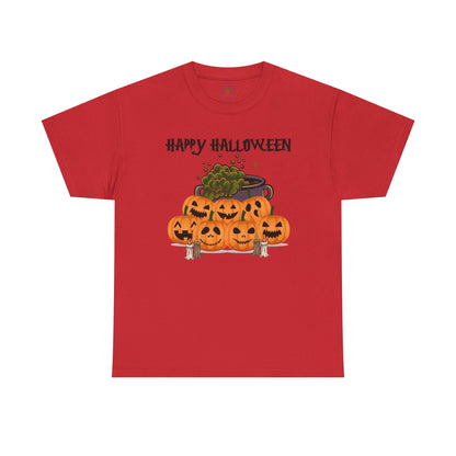 Happy Halloween Unisex Tee, Funny Pumpkin Shirt, Fall Apparel, Spooky Season - Secondhand Readers