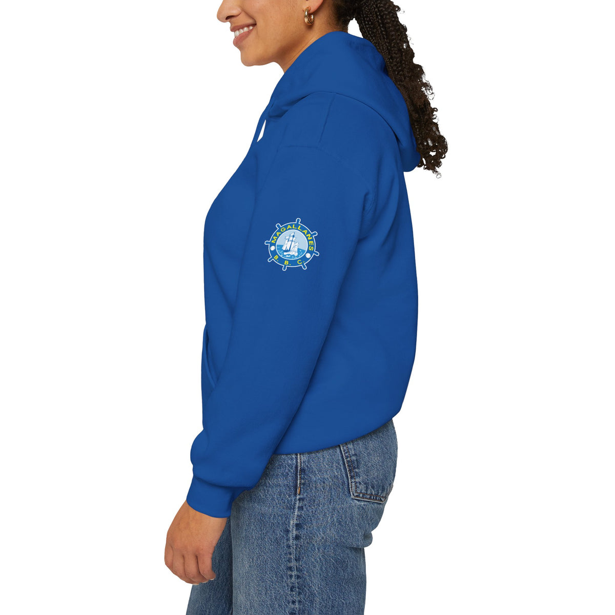 Venezuelan Baseball Fan, Navegantes del Magallanes Unisex Heavy Blend™ Hooded Sweatshirt