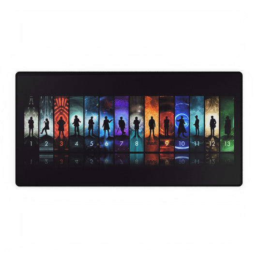 Doctor Who Playmat, Gaming Mat, Geek Gift, TCG MTG, Desk Mat All Doctors All