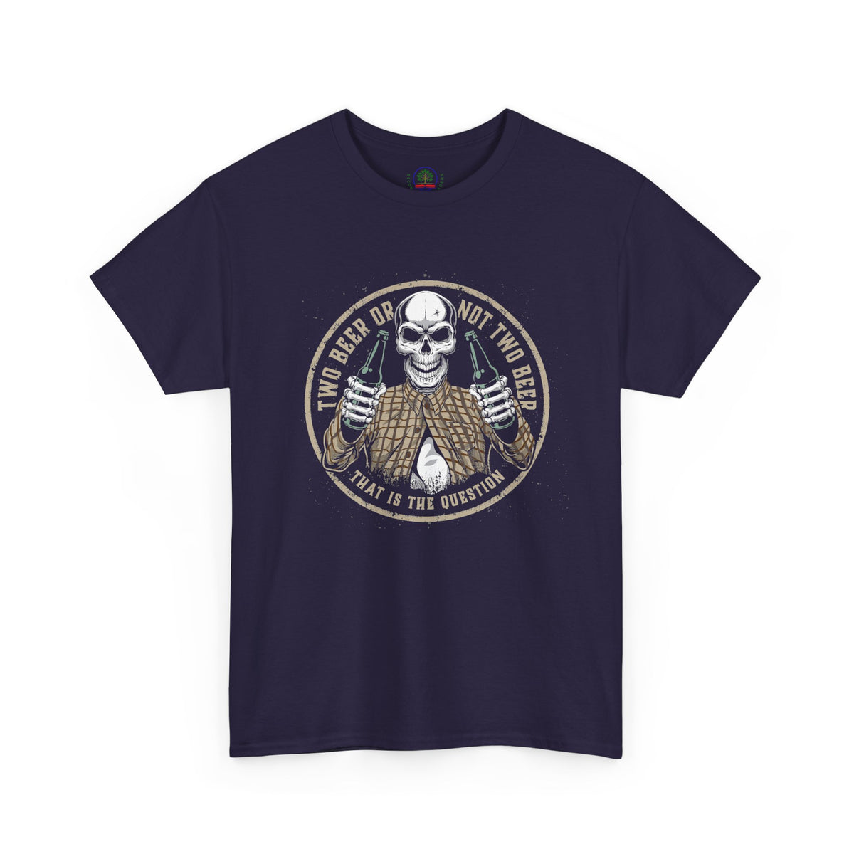Funny Halloween Skeleton Tee, Two Beer or not Two Beer, Halloween Party Shirt