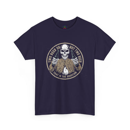 Funny Halloween Skeleton Tee, Two Beer or not Two Beer, Halloween Party Shirt