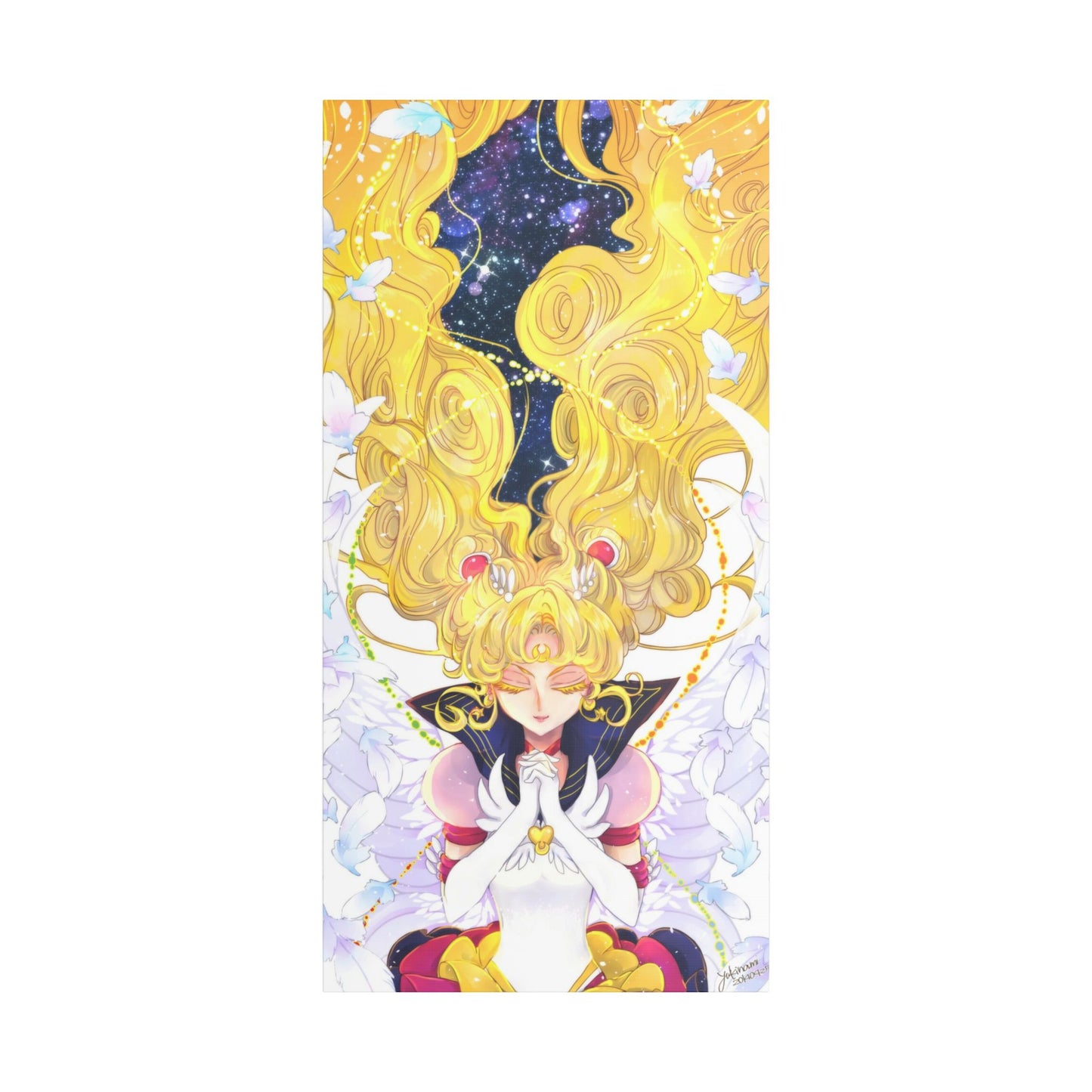 Anime Canvas, Eternal Sailor Moon Wall Art, Satin Print, Stretched Painting