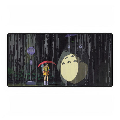 Studio Ghibli inspired, Totoro Desk Mat, Playmat for Gamers, MTG, TCG, Anime Desk Accessory