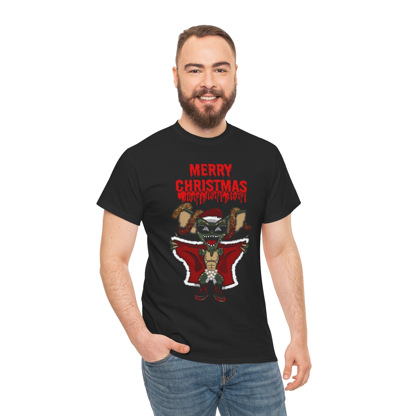 Retro Gremlins Christmas Tee | Horror X-mas T-Shirt