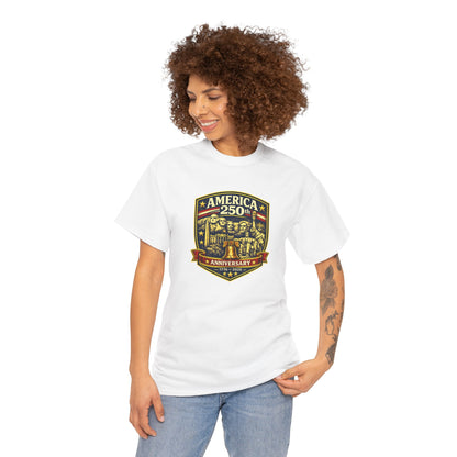 America 250 Anniversary Crest Tee | 4th of July USA