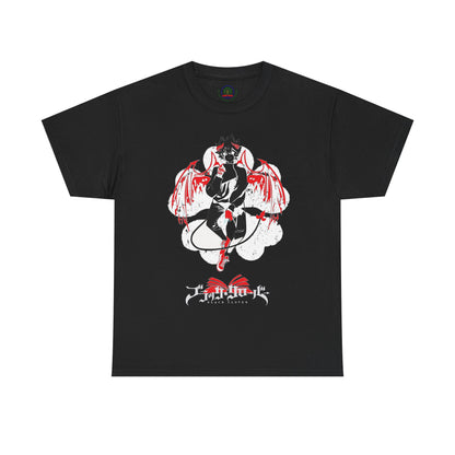 Black Clover Asta Demon Tee, Anime Inspired Graphic Casual T-Shirt Unisex