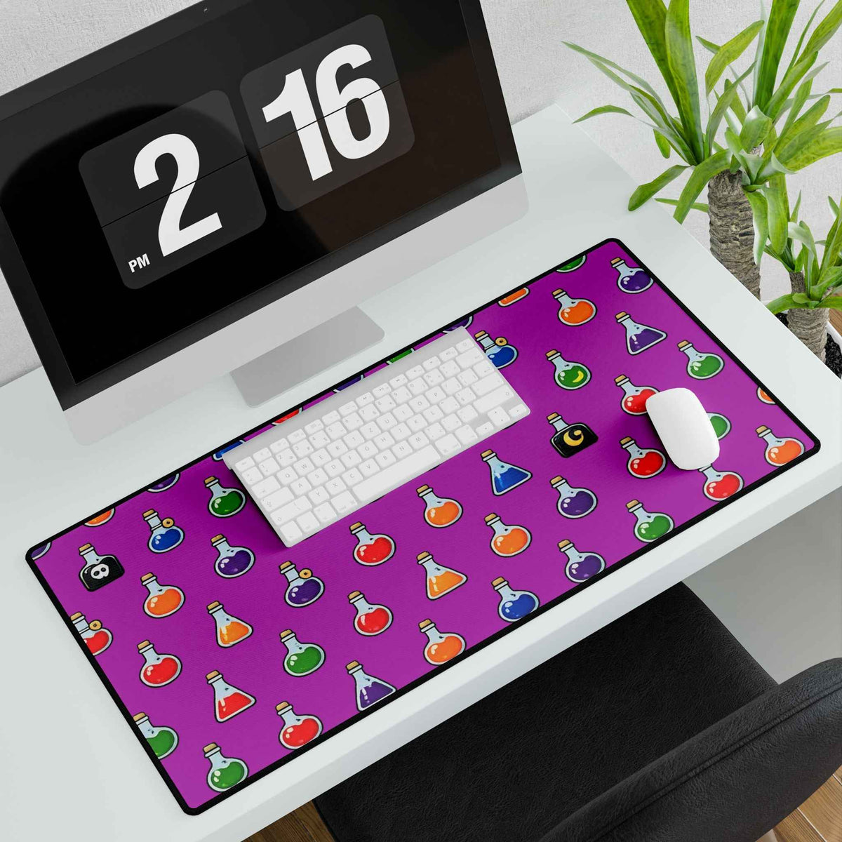 Potion Bottle Desk Mat - You Can't Handle My Strongest Potions Extended Mousepad