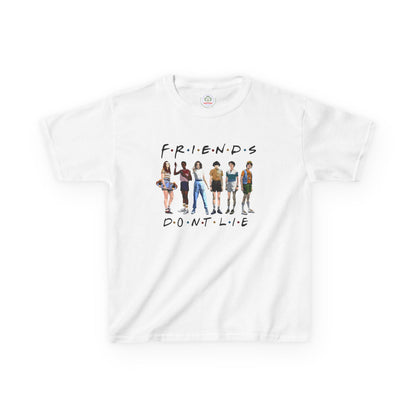Friends Don't Lie Kids Tee, 80's Vibe, TV-Inspired, Stranger Valentine Gift Children's size - Secondhand Readers