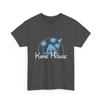 Anime Dragon Ball Inspired Kame House + Disney Buena Vista Logo T-Shirt