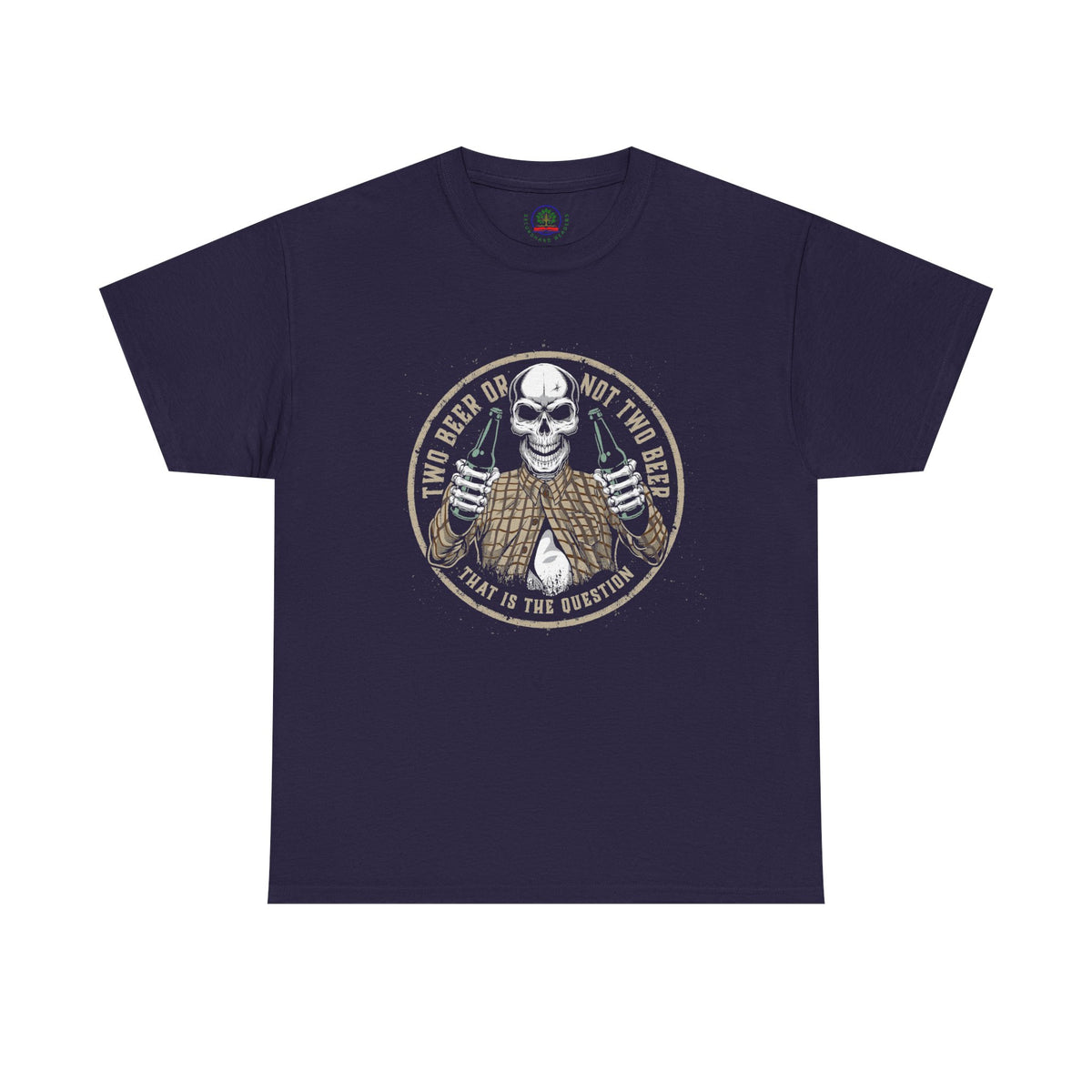 Funny Halloween Skeleton Tee, Two Beer or not Two Beer, Halloween Party Shirt