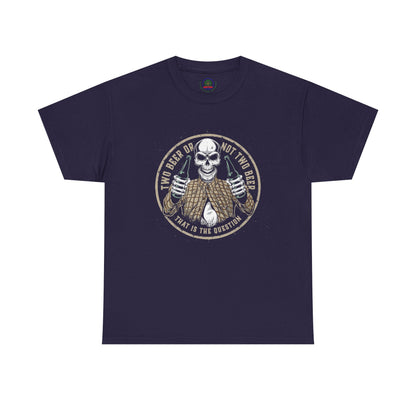 Funny Halloween Skeleton Tee, Two Beer or not Two Beer, Halloween Party Shirt