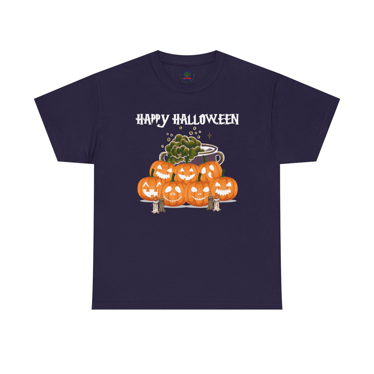 Happy Halloween Unisex Tee, Funny Pumpkin Shirt, Fall Apparel, Spooky Season - Secondhand Readers